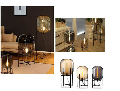 Edle Nordic Bodenlampe mit LED-Beleuchtung - Unique Outlet