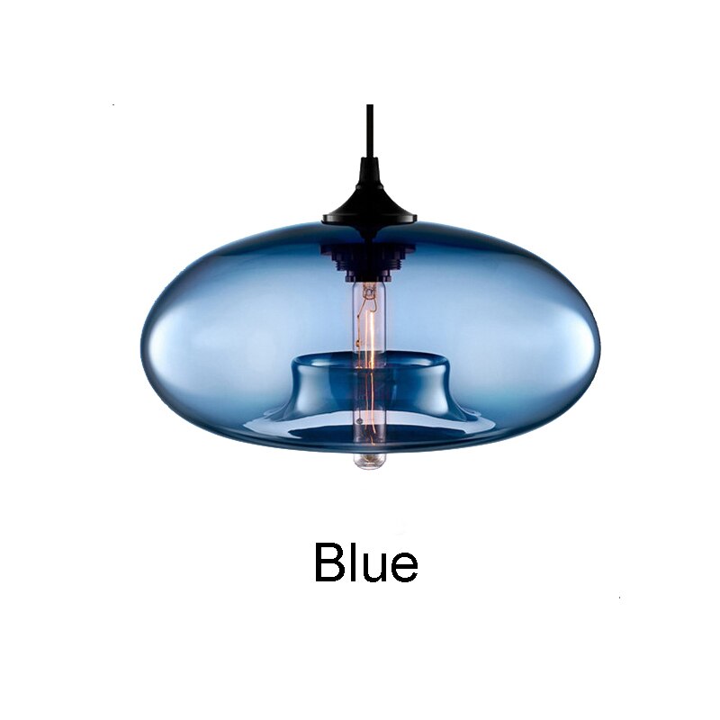 Moderner Hängender Glas-Globus-Pendelleuchte - Unique Outlet