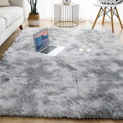 Dicker Teppich für Wohnzimmer Plüschteppich - Unique Outlet