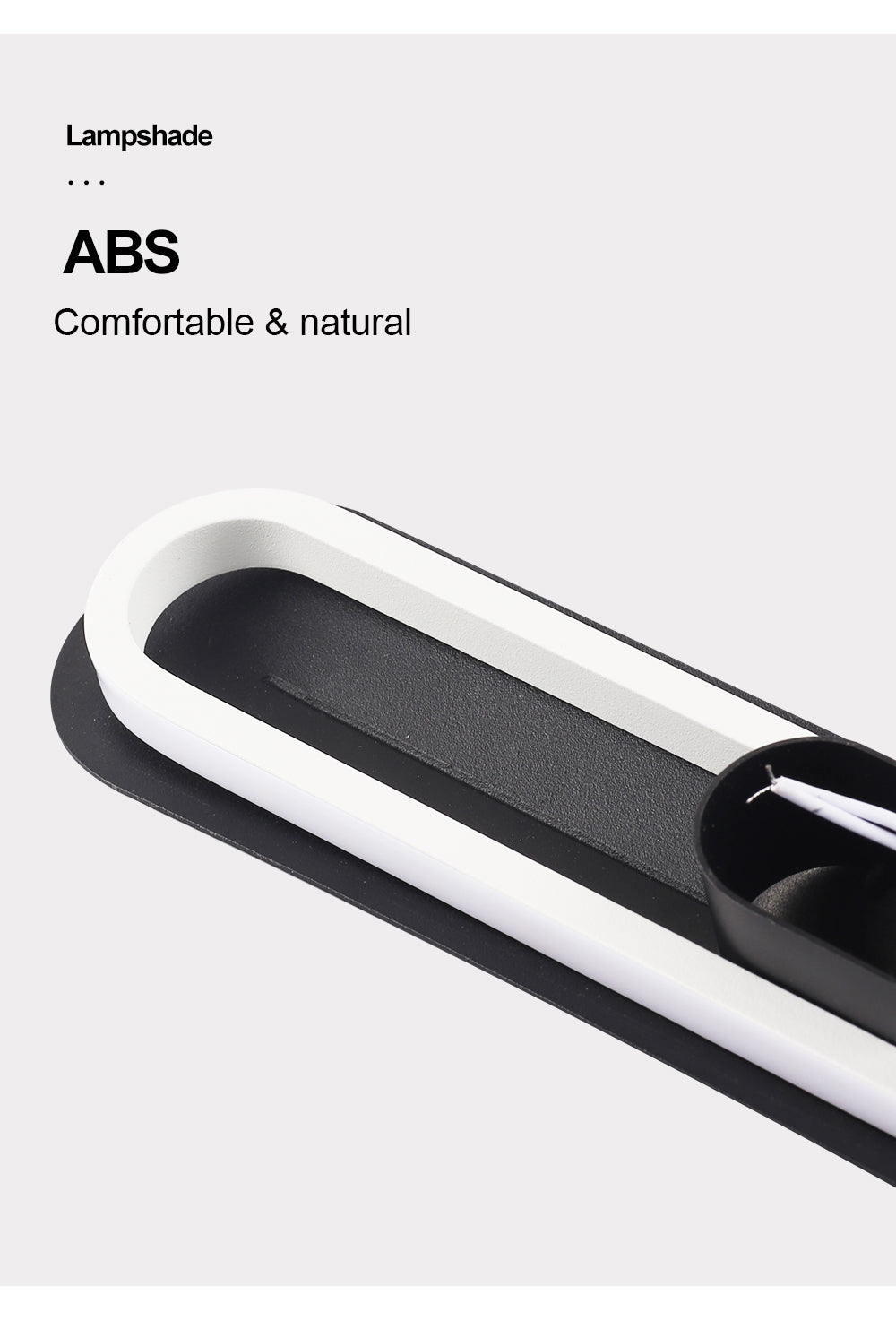 Minimalistische kreative Schlafzimmer-Wandleuchte aus Aluminium | Moderne Wandlampen für Wohnzimmer | 10W | AC90-260V | 3 Farben - Unique Outlet