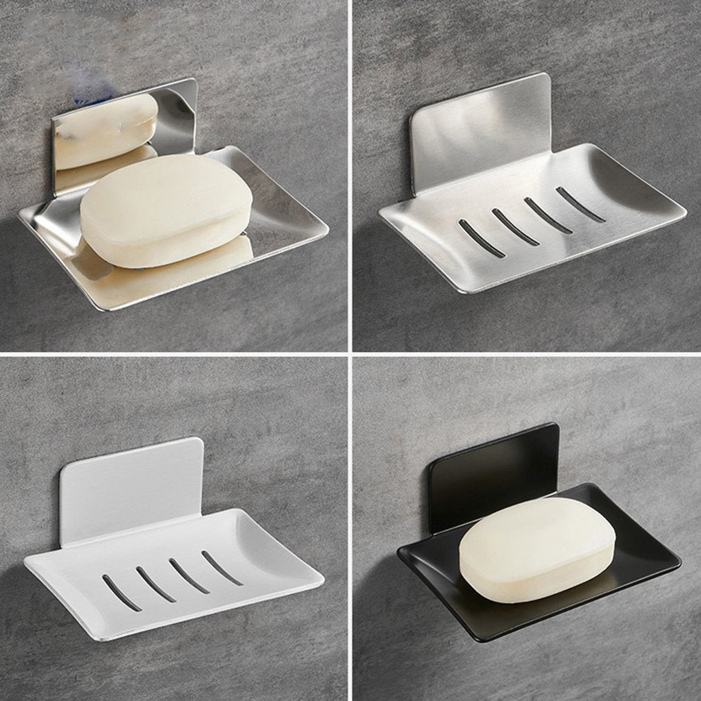 Seifenhalter, selbstklebender Edelstahl, rostfrei und langlebig - Unique Outlet