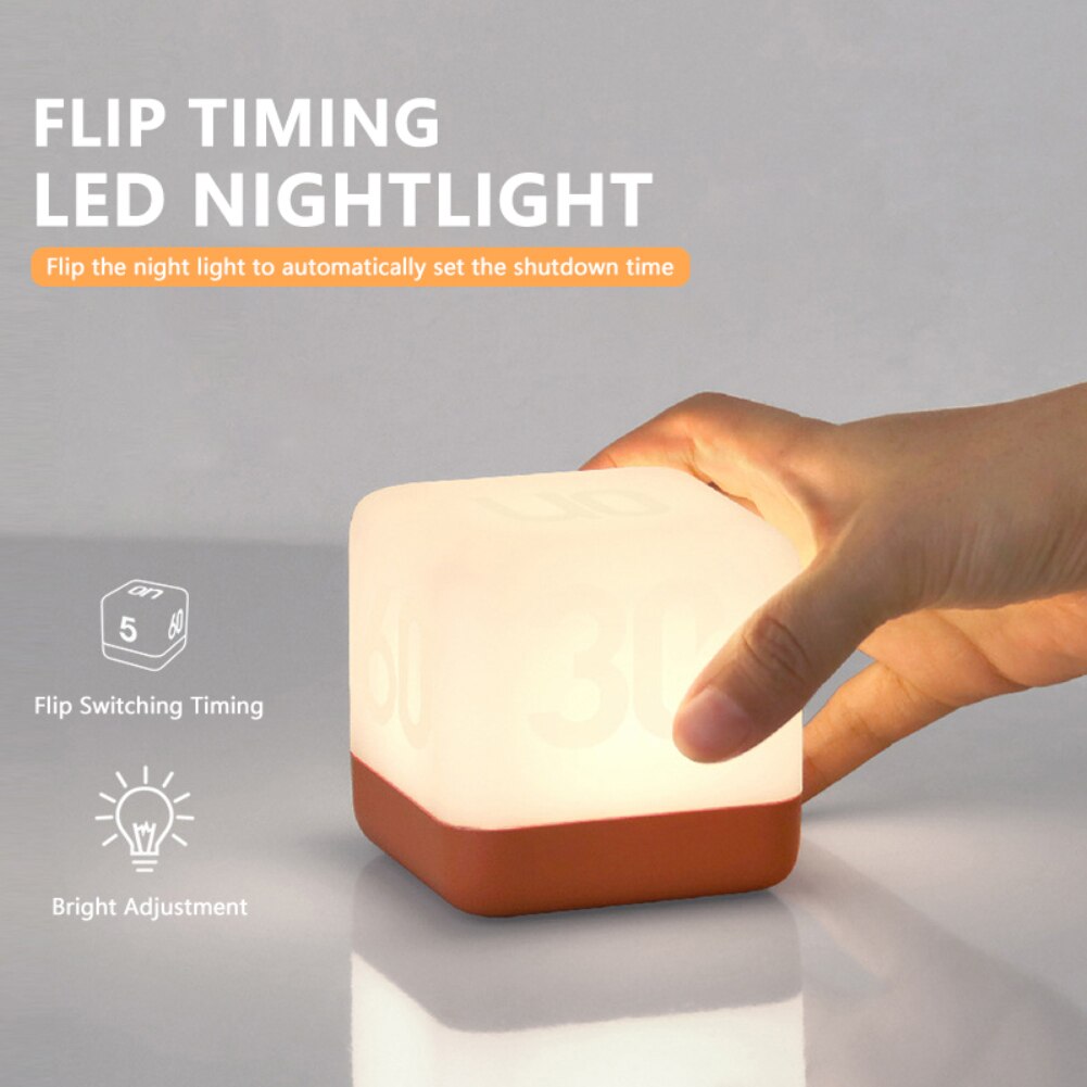 LED Tischlampe(Umdrehfunktion)  mit automatischer Timing-Funktion und USB-Aufladung - Unique Outlet