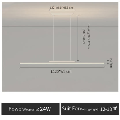 LED-Strip-Hängelampe - Unique Outlet