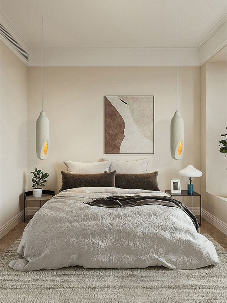 Wabi-Sabi Serie - Moderne Hängeleuchte für Wohn- & Esszimmer, Schlafzimmer, Bar & Hotel - Unique Outlet