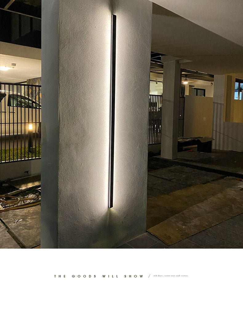 Moderne wasserdichte LED Wandleuchte für den Außenbereich - Unique Outlet