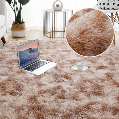 Dicker Teppich für Wohnzimmer Plüschteppich - Unique Outlet