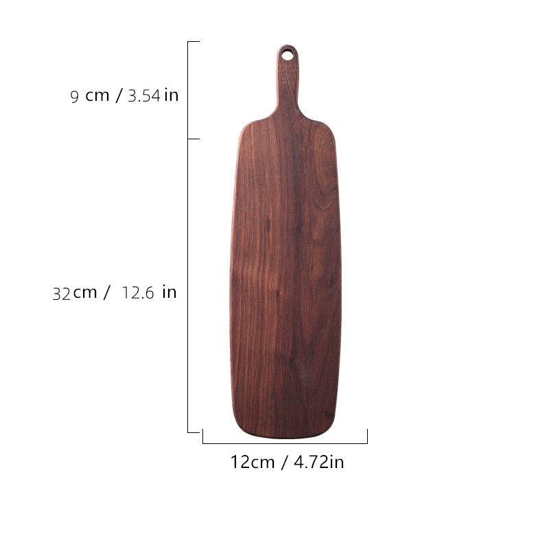 Robustes Küchenbrett aus Buche oder Walnussholz. Verwendbar als Schneidebrett oder Tablett. - Unique Outlet