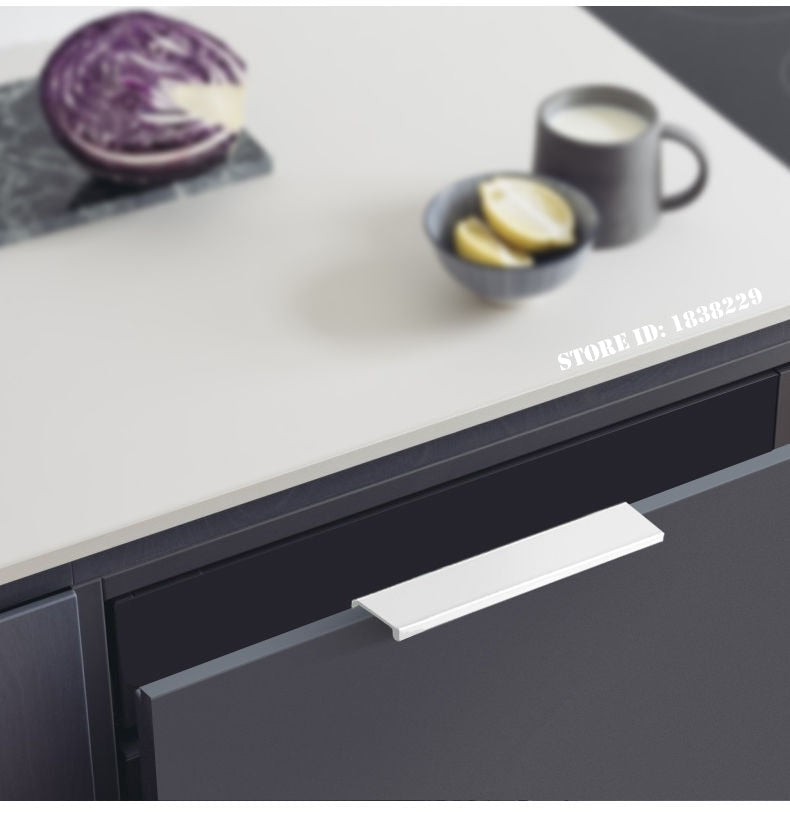 Aluminium-Schrank-Griff für Möbel, lange, anpassbare Küchenschrank-Türgriffe - Unique Outlet