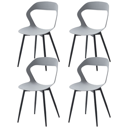 Moderne Esszimmerstühle im minimalistischen Stil (4er Set) - Unique Outlet
