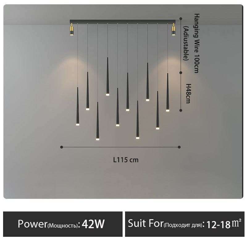 Moderne LED Hängelampe - Unique Outlet