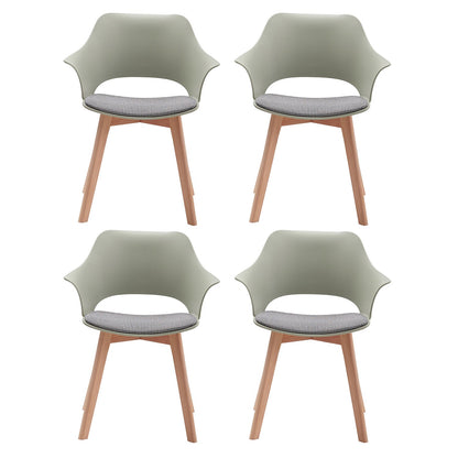 4er-Set Nordic Esstischstühle - Unique Outlet