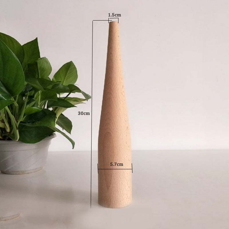 Holzvase für Pflanzen - Unique Outlet