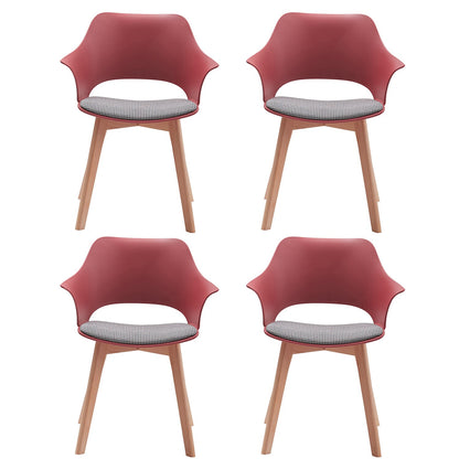 4er-Set Nordic Esstischstühle - Unique Outlet