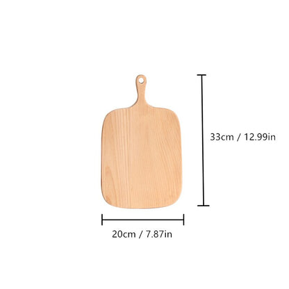 Robustes Küchenbrett aus Buche oder Walnussholz. Verwendbar als Schneidebrett oder Tablett. - Unique Outlet