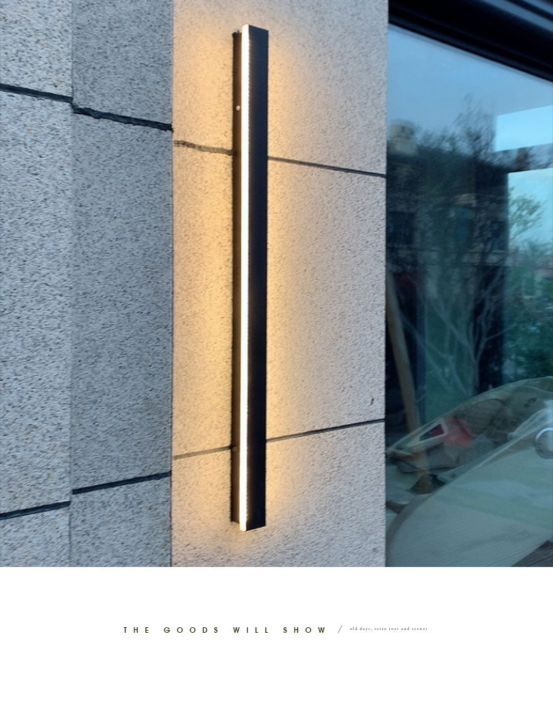 Moderne wasserdichte LED Wandleuchte für den Außenbereich - Unique Outlet
