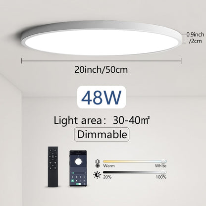 Smart LED Deckenleuchte 48W - Unique Outlet