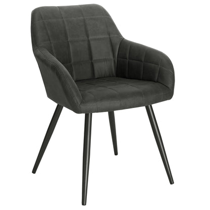 Bequemer Esszimmerstuhl aus wissenschaftlichem Stoff, Wohnmöbel Dekoration, 1-teilig - Unique Outlet