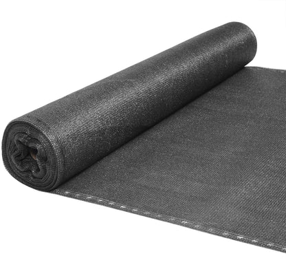 Sichtschutz für Outdoor-Garten, Balkon und Zaun, 150g/m² HDPE-Material, anthrazit, UV-stabilisiert und wetterfest, einfach zu montieren. - Unique Outlet