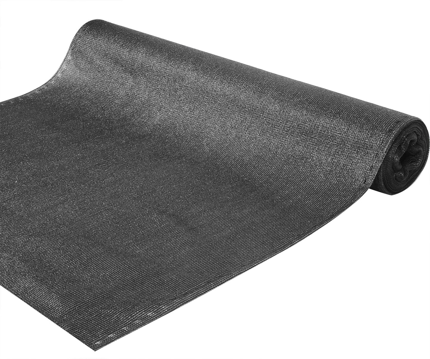 Sichtschutz für Outdoor-Garten, Balkon und Zaun, 150g/m² HDPE-Material, anthrazit, UV-stabilisiert und wetterfest, einfach zu montieren. - Unique Outlet